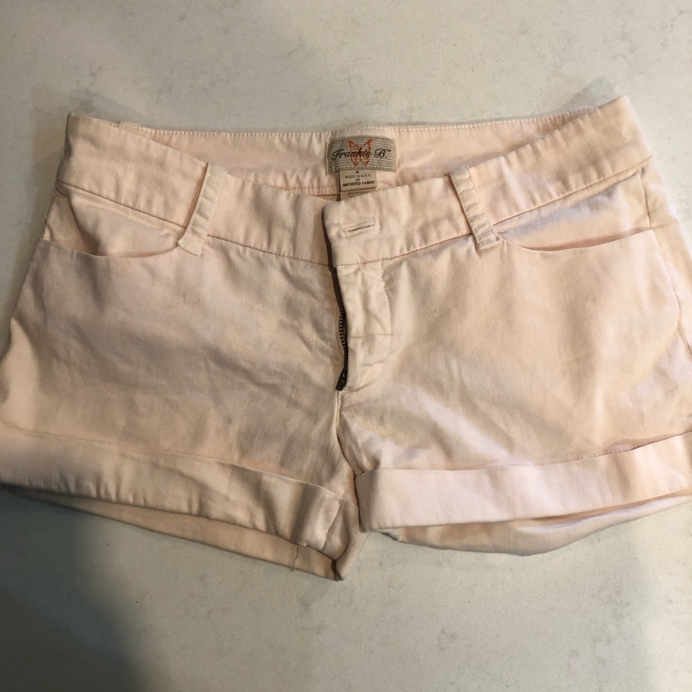Frankie B Light Pink Shorts!
